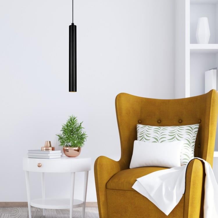 Moda Aydınlatma Dekoratif Sarkıt Armatür Siyah MD-S 4454-02