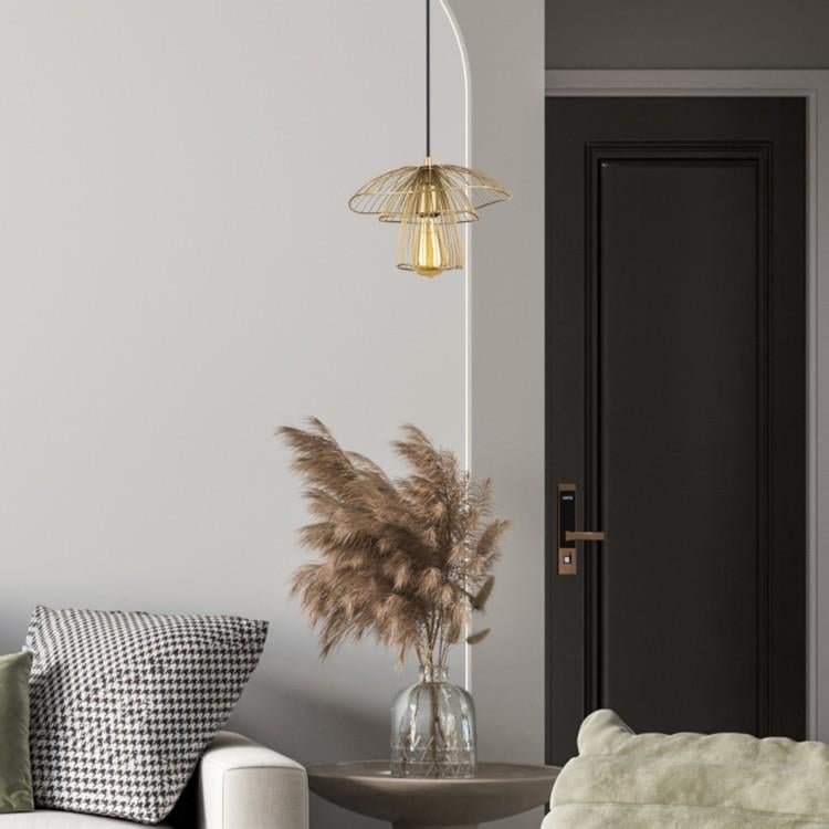 Moda Aydınlatma Dekoratif Sarkıt Armatür Gold MD-S 4419-07