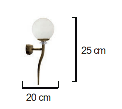 Moda Aydınlatma E-27 Duylu Dekoratif Duvar Aplik MD-A 5039-08