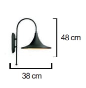 Moda Aydınlatma E-27 Duylu Dekoratif Duvar Aplik MD-A 5012-01-02