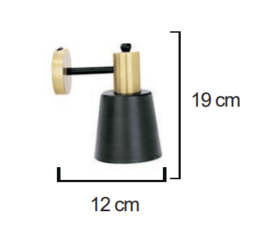 Moda Aydınlatma E-27 Duylu Dekoratif Duvar Aplik MD-A 5001-02