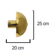 Moda Aydınlatma E-27 Duylu Dekoratif Duvar Aplik MD-A 5025