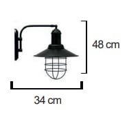 Moda Aydınlatma E-27 Duylu Dekoratif Duvar Aplik MD-A 5018-02