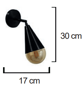 Moda Aydınlatma E-27 Duylu Dekoratif Duvar Aplik MD-A 5002-02-08