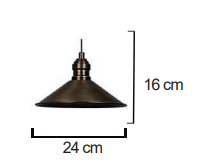Moda Aydınlatma E-27 Duylu Dekoratif Sarkıt Armatür MD-S 4036-02-08