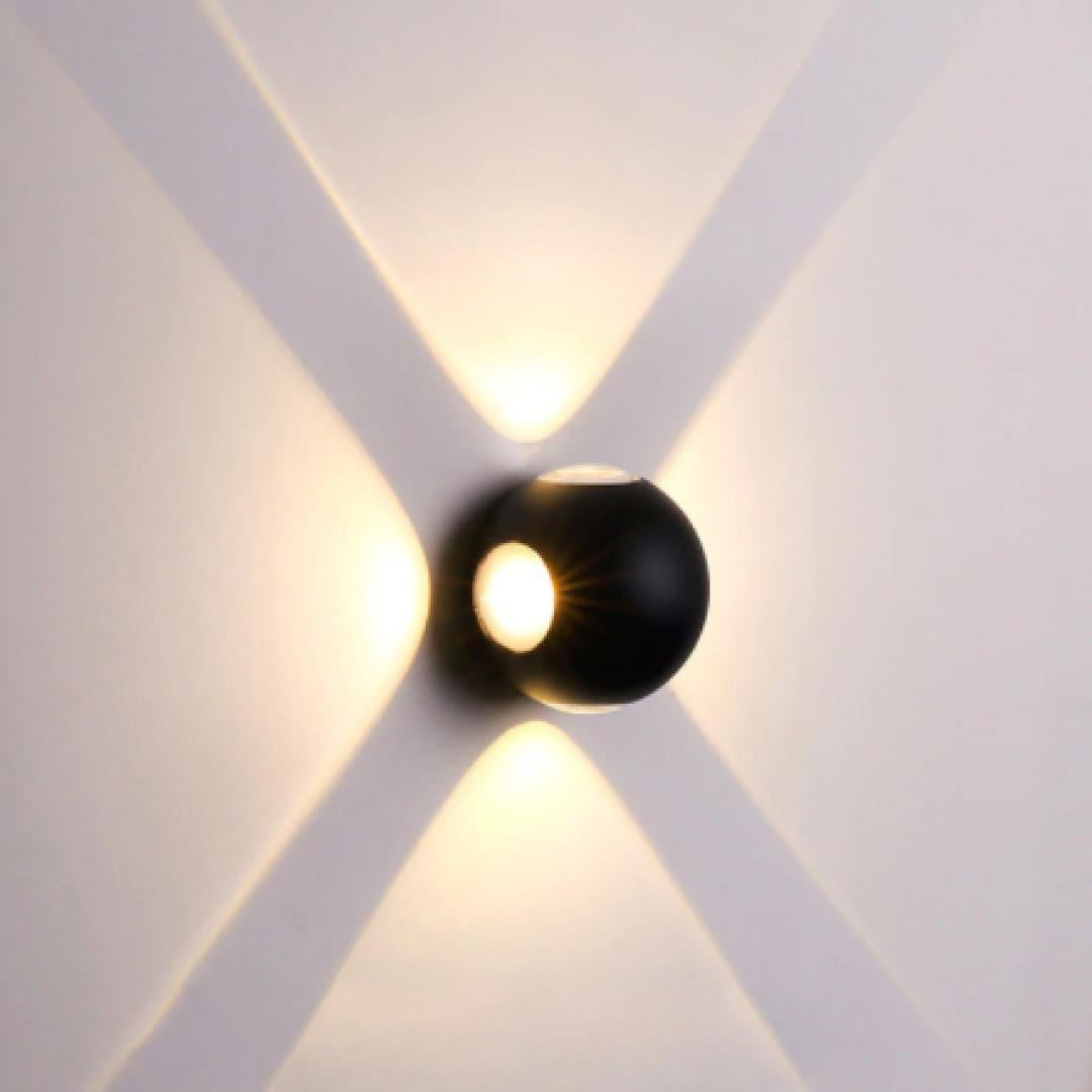 Molled 12W Ledli 4 Yönlü Dekoratif Duvar Aplik MOL8020