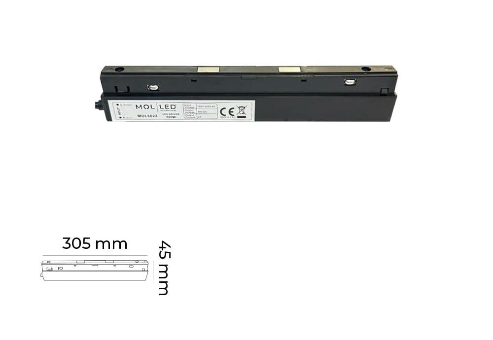 Molled 200W Driver Magnet MOL6024