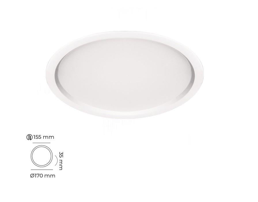 Molled 24W Sıva Altı Backlight Led Spot Armatür MOL602