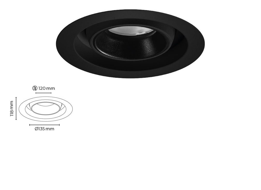 Molled 30W&40W Sıva Altı Led Spot Armatür MOL5022
