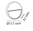 Molled 3W Ledli Merdiven Armatürü MOL9092