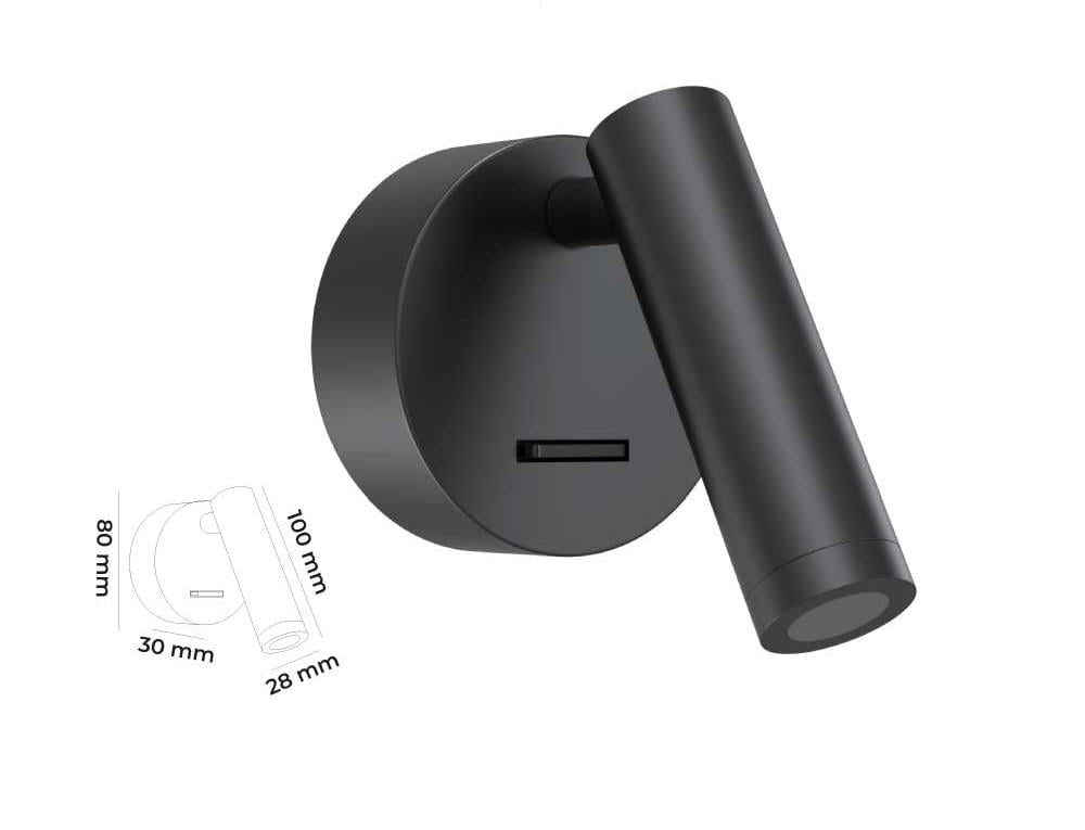 Molled 3W Ledli Yatak Başı Okuma Lambası MOL8037