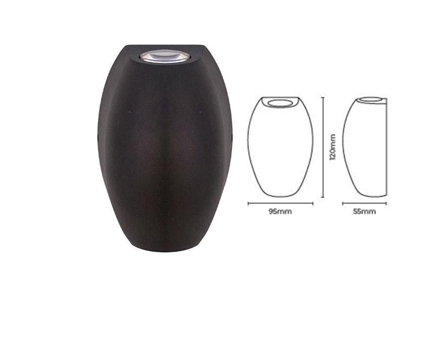 Molled 6W Ledli Dekoratif Duvar Aplik MOL8014