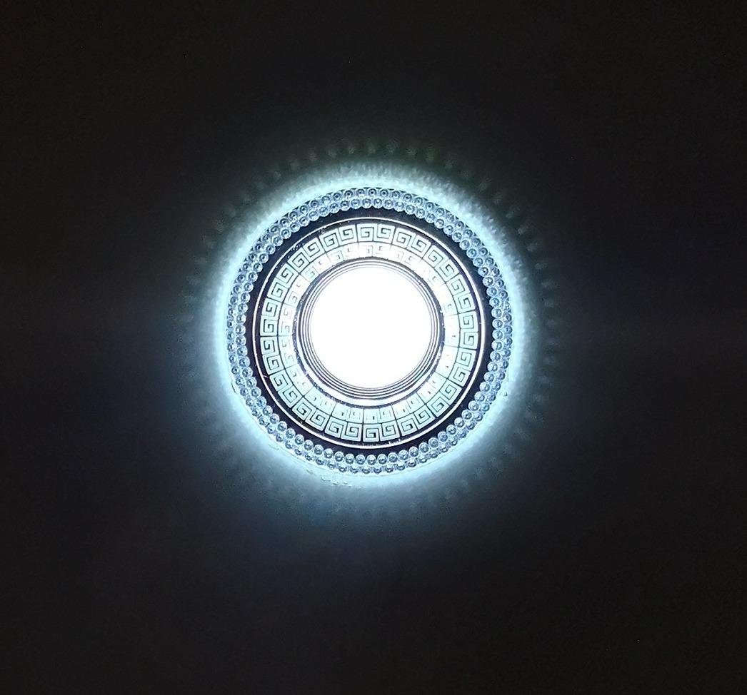 Molled Gu-10 Duylu Kenar Ledli Sıva Altı Kristal Mini Spot Armatür MOL572
