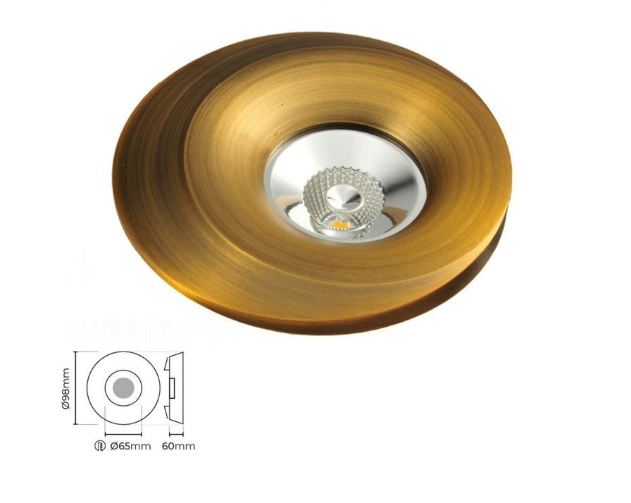 Molled Gu-10 Duylu Sıva Altı Mini Spot Armatür ML4007