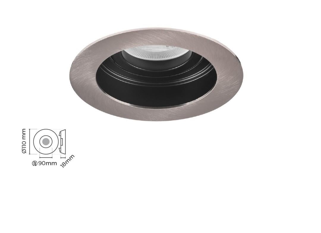 Molled Gu-10 Duylu Sıva Altı Mini Spot Armatür MOL1680 SN