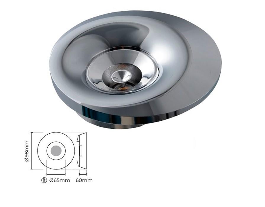 Molled Gu-10 Duylu Sıva Altı Mini Spot Armatür ML4027
