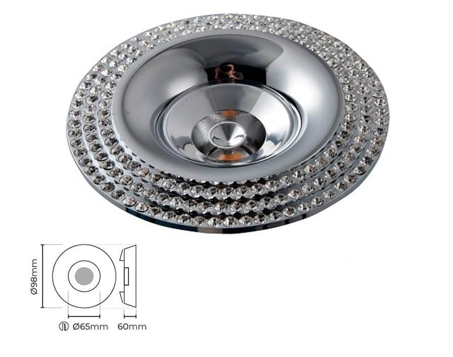 Molled Gu-10 Duylu Sıva Altı Mini Spot Armatür ML4013