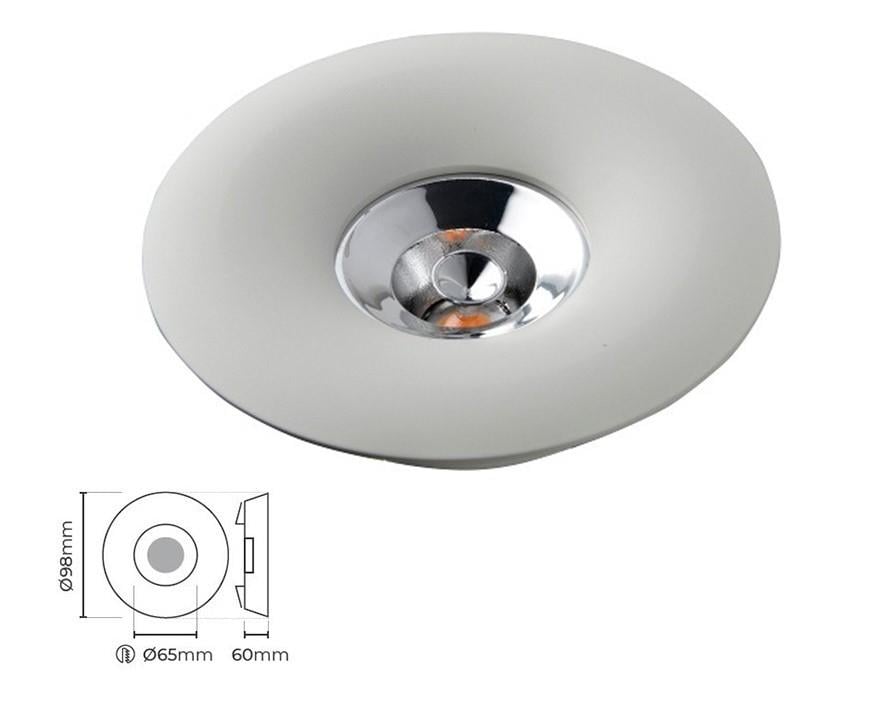 Molled Gu-10 Duylu Sıva Altı Mini Spot Armatür MOL4030