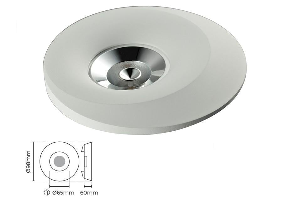 Molled Gu-10 Duylu Sıva Altı Mini Spot Armatür MOL4025