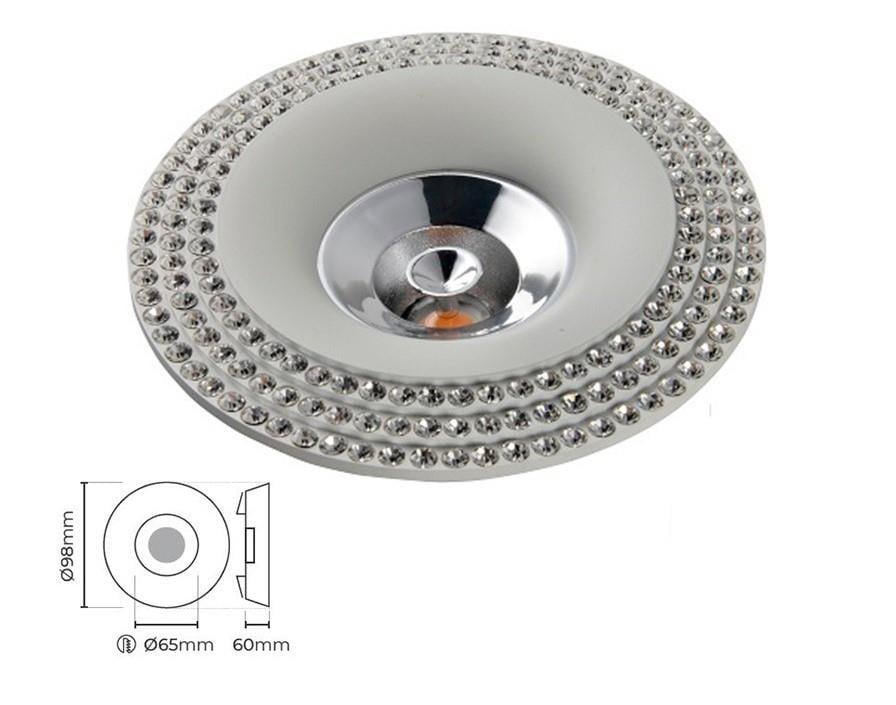 Molled Gu-10 Duylu Sıva Altı Mini Spot Armatür ML4014