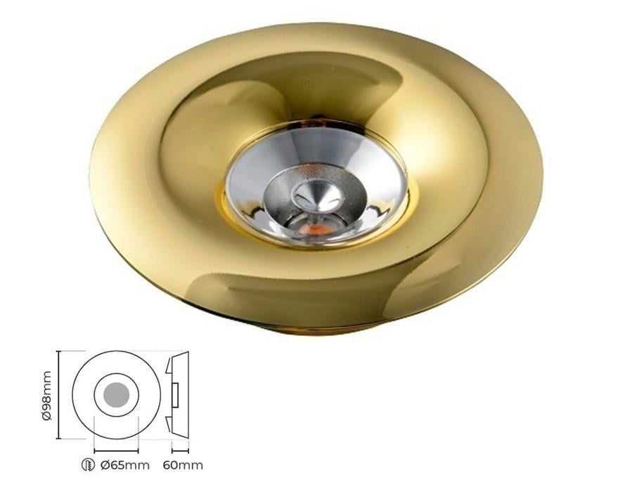 Molled Gu-10 Duylu Sıva Altı Mini Spot Armatür MOL4028