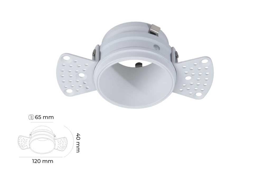 Molled Gu-10 Duylu Sıva Altı Trimles Mini Spot Armatür MOL4170