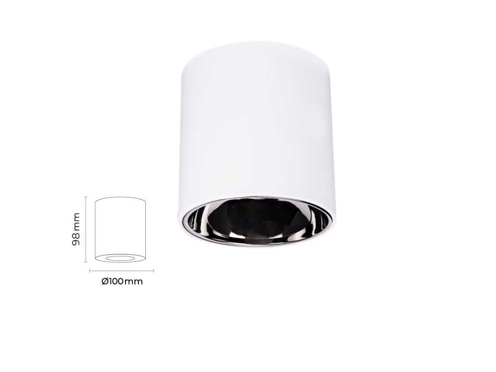 Molled Gu-10 Duylu Sıva Üstü Spot Armatür MOL364