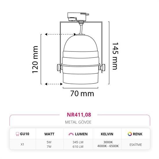 Nevo Dekoratif Eskitme Ray Spot NR411
