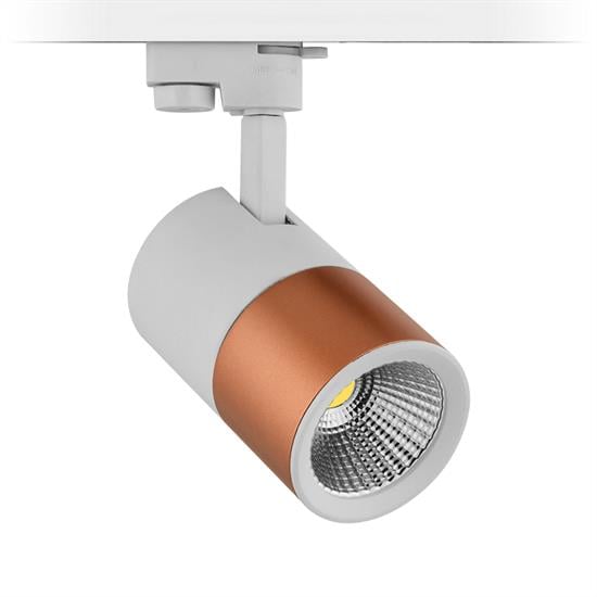 Nevo Dekoratif Ray Spot Beyaz Bakır NR184