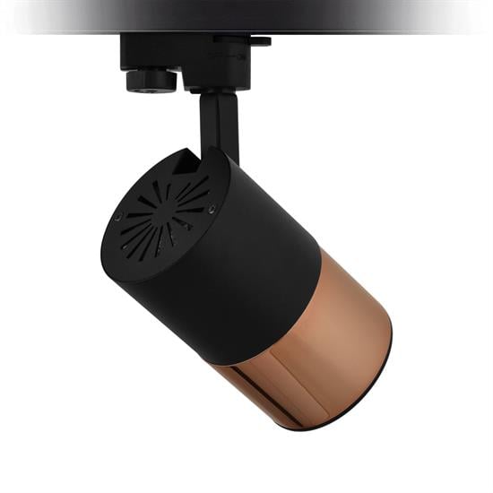 Nevo Dekoratif Ray Spot Siyah Bakır NR184