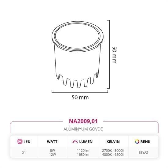 Nevo Led Modül Ampul Beyaz NA2009