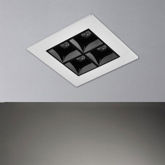 Nevo Sıva Altı Led Spot Beyaz Siyah ND102