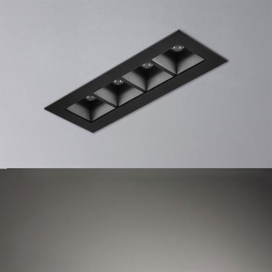 Nevo Sıva Altı Led Spot Siyah ND102-1