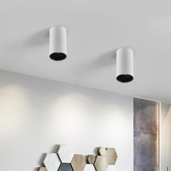 Nevo Sıva Üstü Led Spot Beyaz Siyah NS246