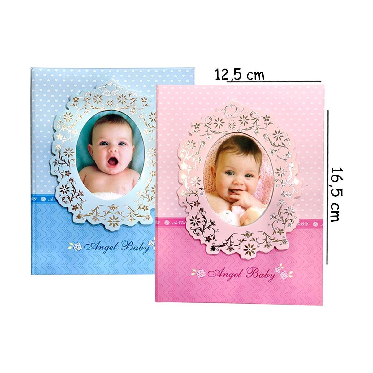 10x15 cm 100'lük Bebek Desenli Fotoğraf Albümü
