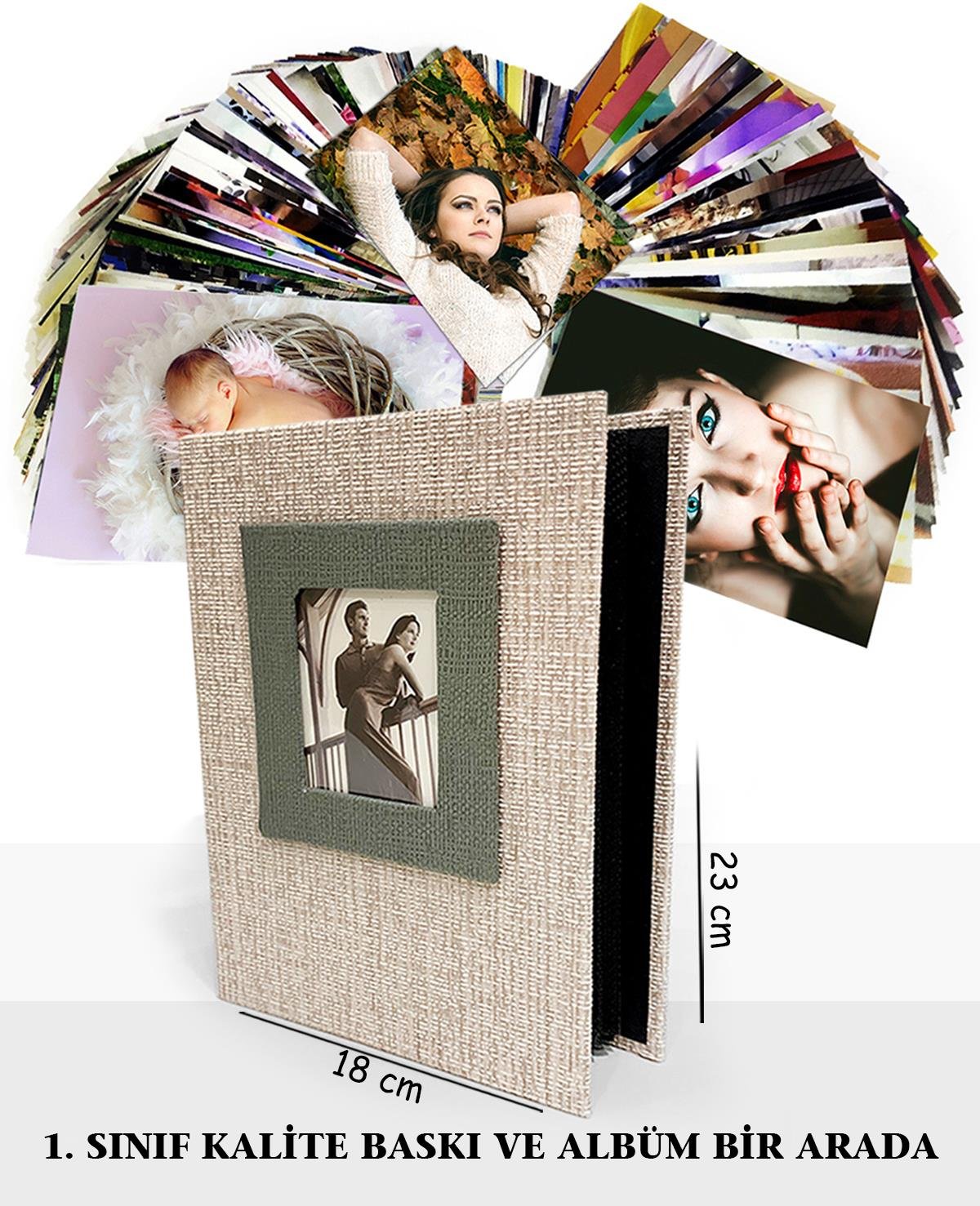 200 Adet 10x15 Koton Albümümlü Paket