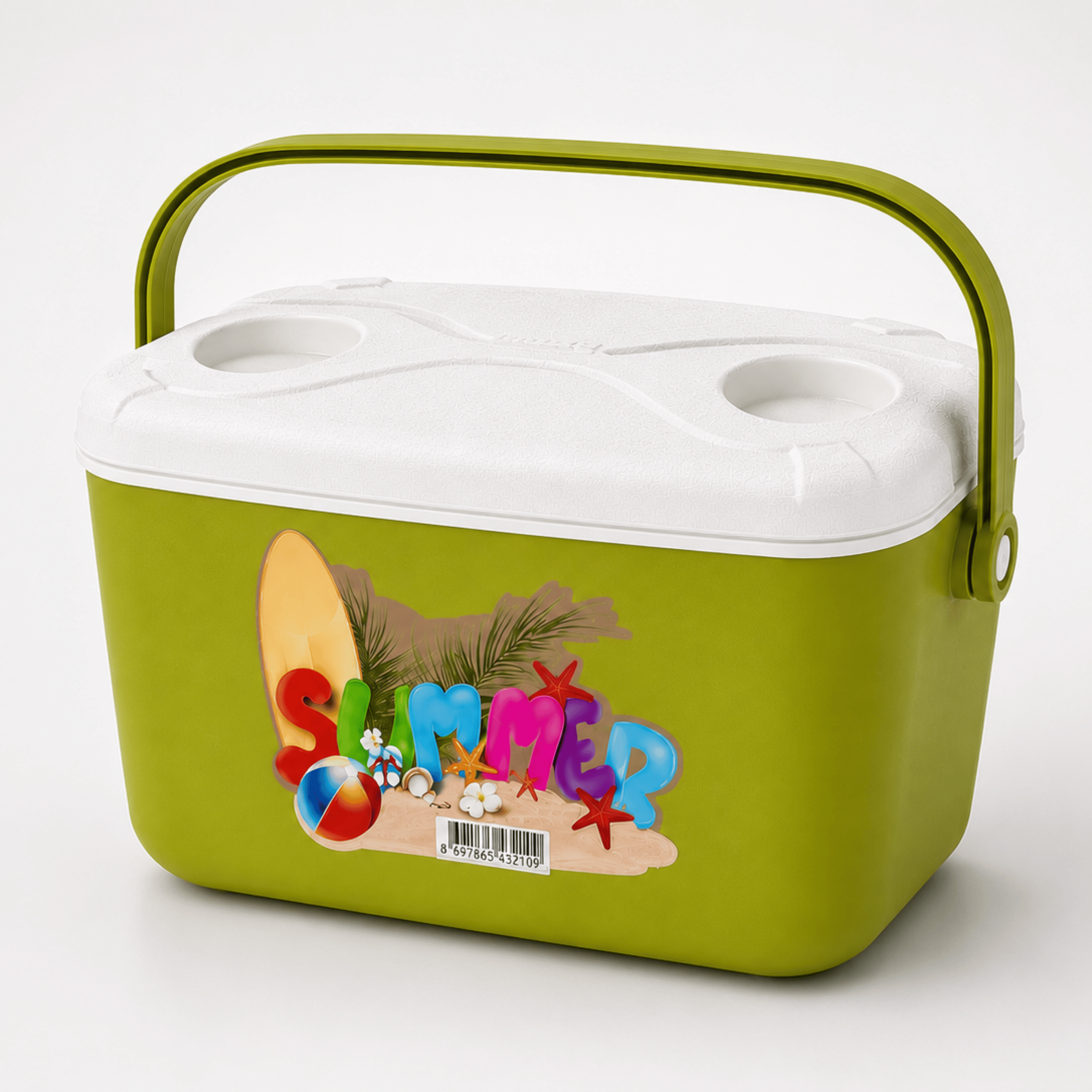 10 LT BUZZY BASKILI BUZLUK TERMOS (1180 COOLER BOX)