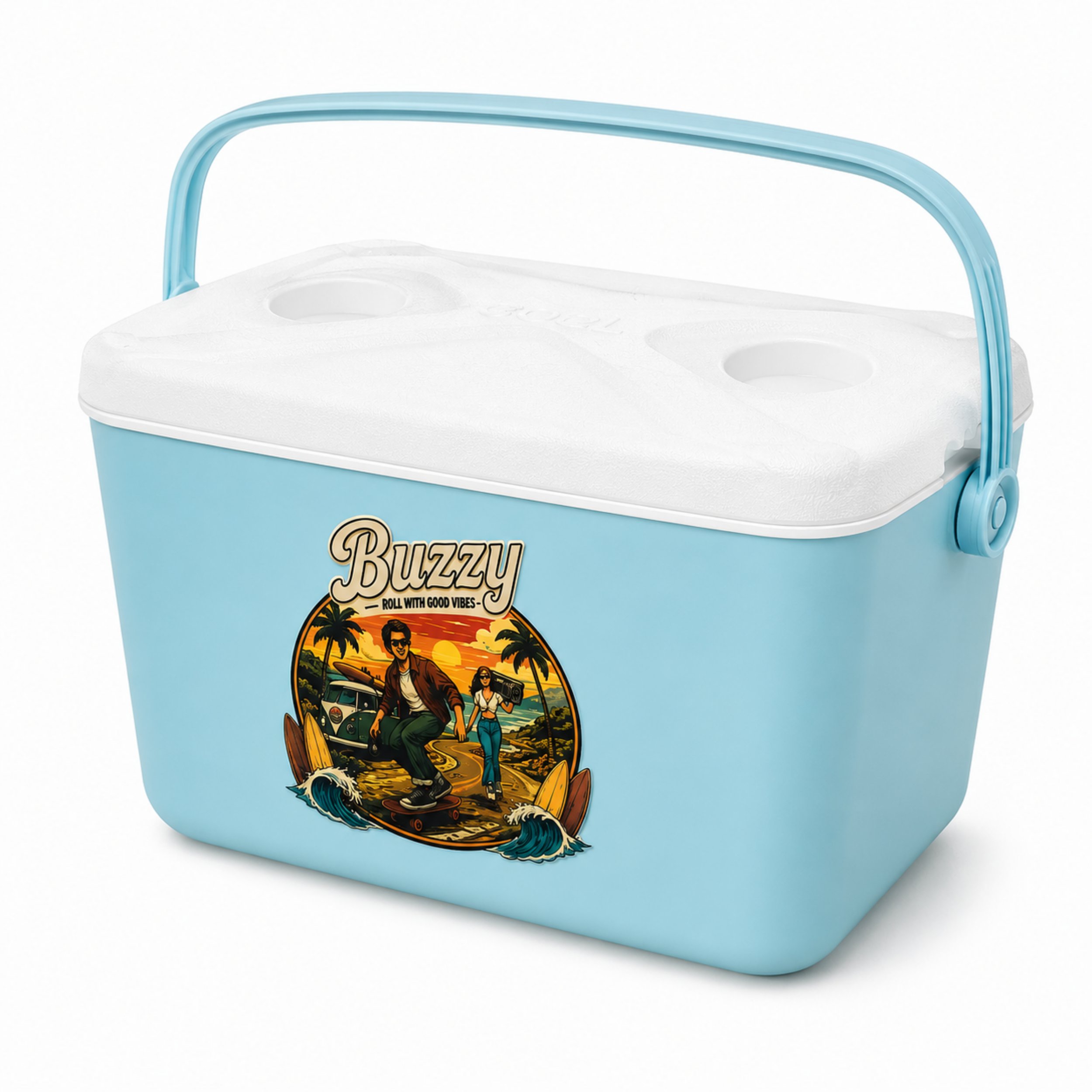 15 LT BUZZY RETRO BUZLUK TERMOS (1177 COOLER BOX)