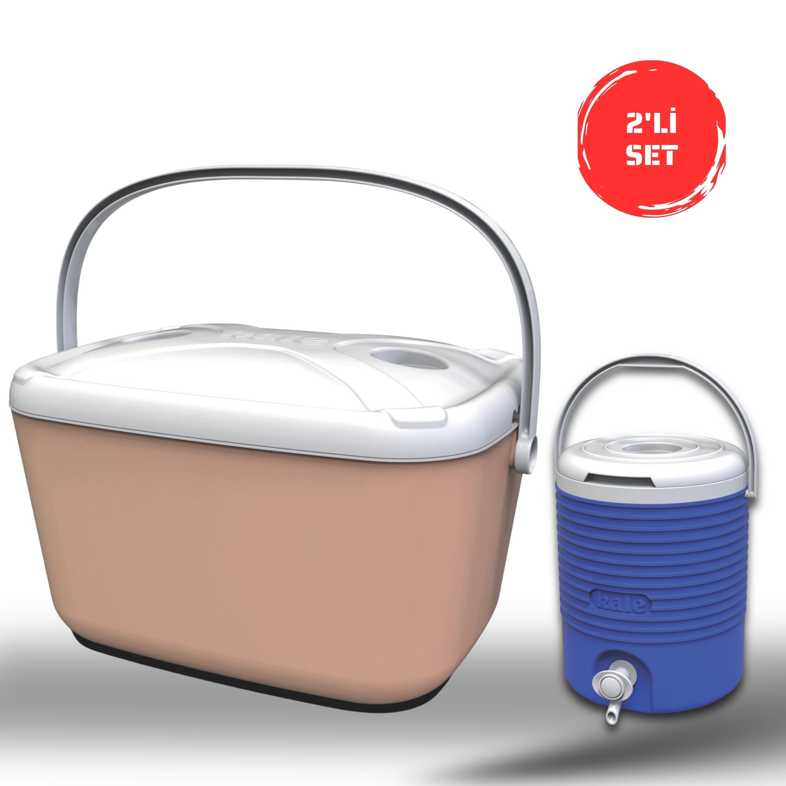 Buzluk Termos  Set-30 Lt Buzzy Buzluk Termos (1178 Cooler Box)+ +6.5 Lt Erciyes Piknik Termos (1403 Cooler Jug)