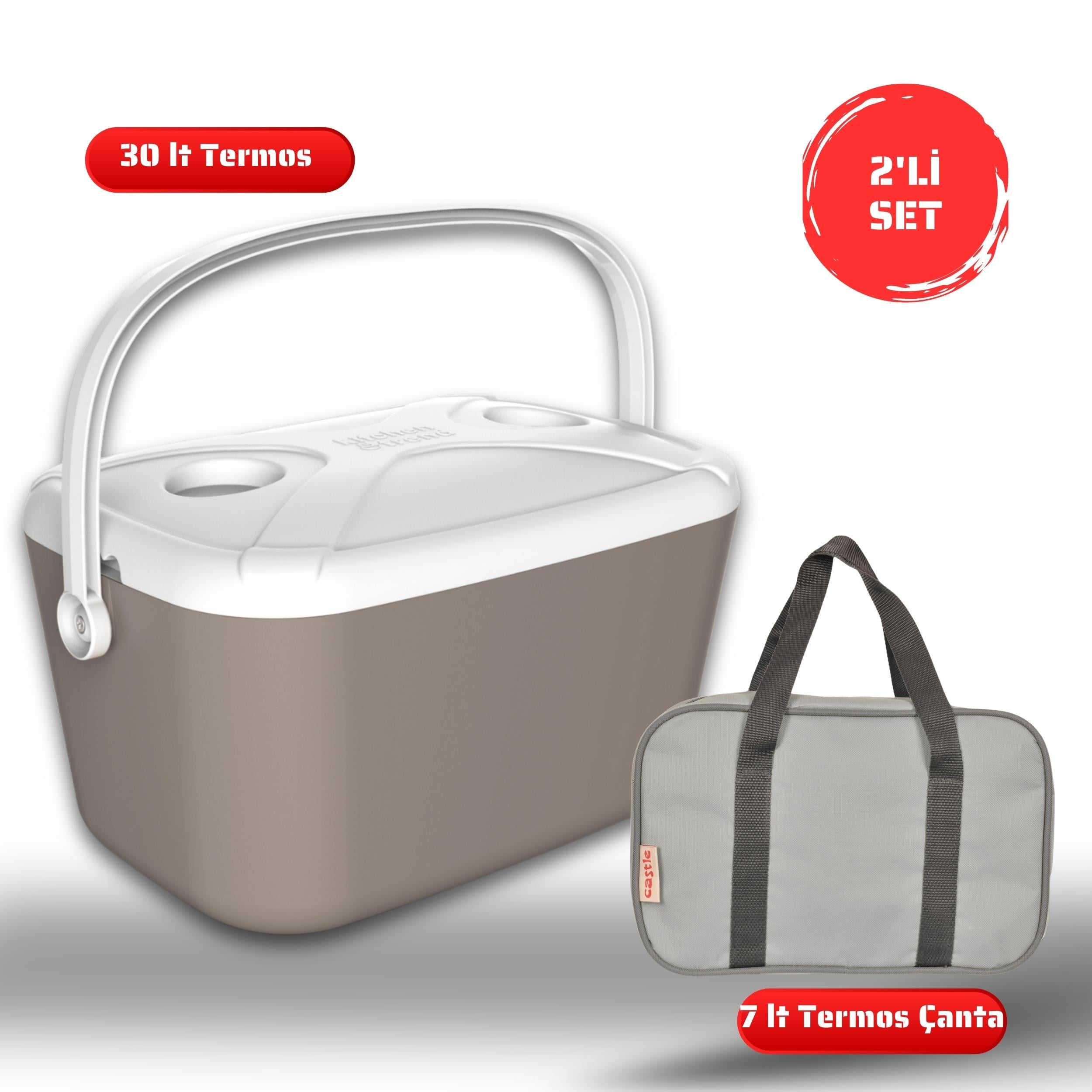 Buzluk Termos  Set-30 Lt Buzzy Buzluk Termos (1178 Cooler Box)+7 lt İzolasyonlu Çanta