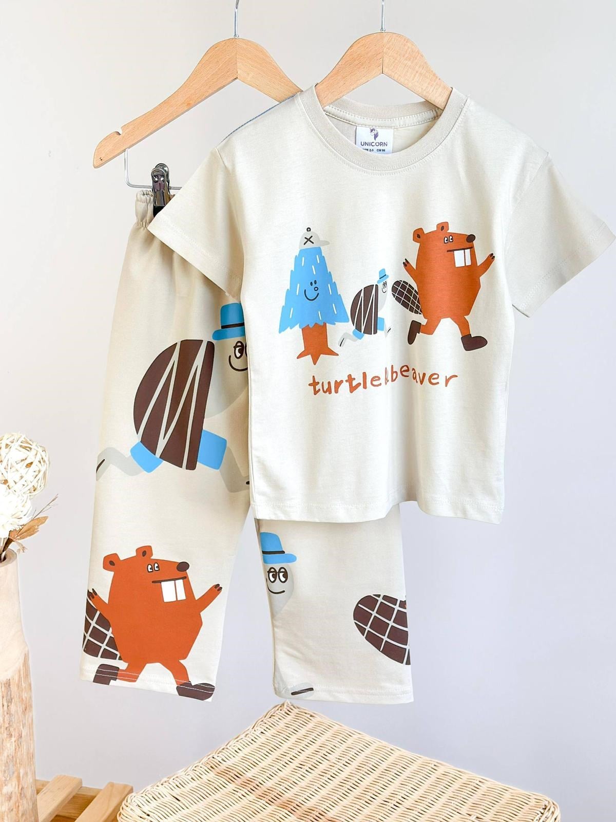 Bej Turtle Beaver Takım