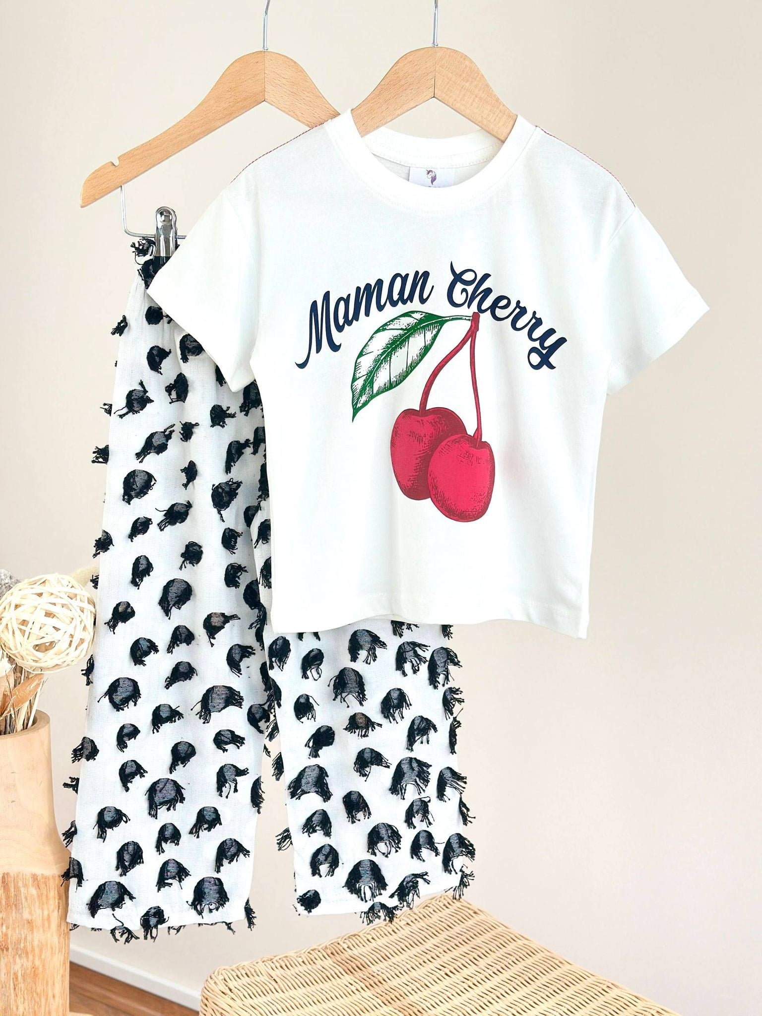 Cherry Pantolon Detaylı Takım