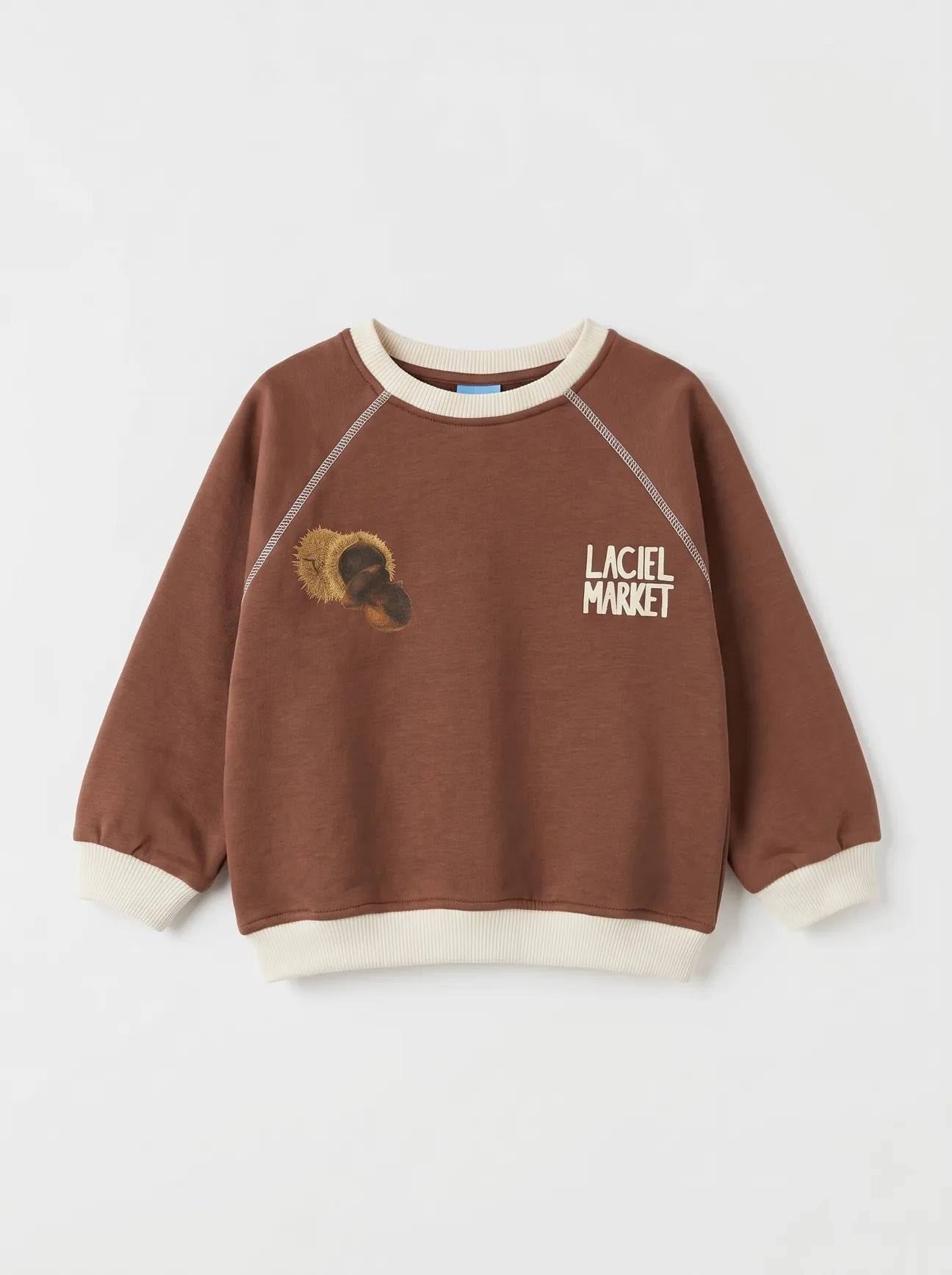 Laciel Paris Kahve Sweat