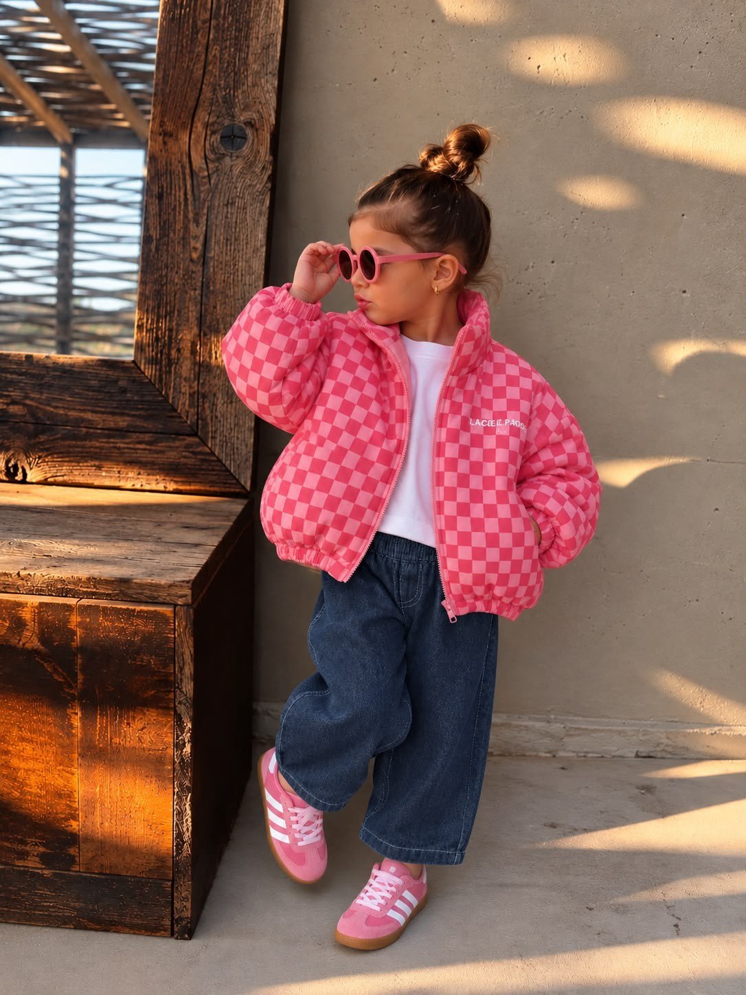Laciel Pembe  Damalı Mont