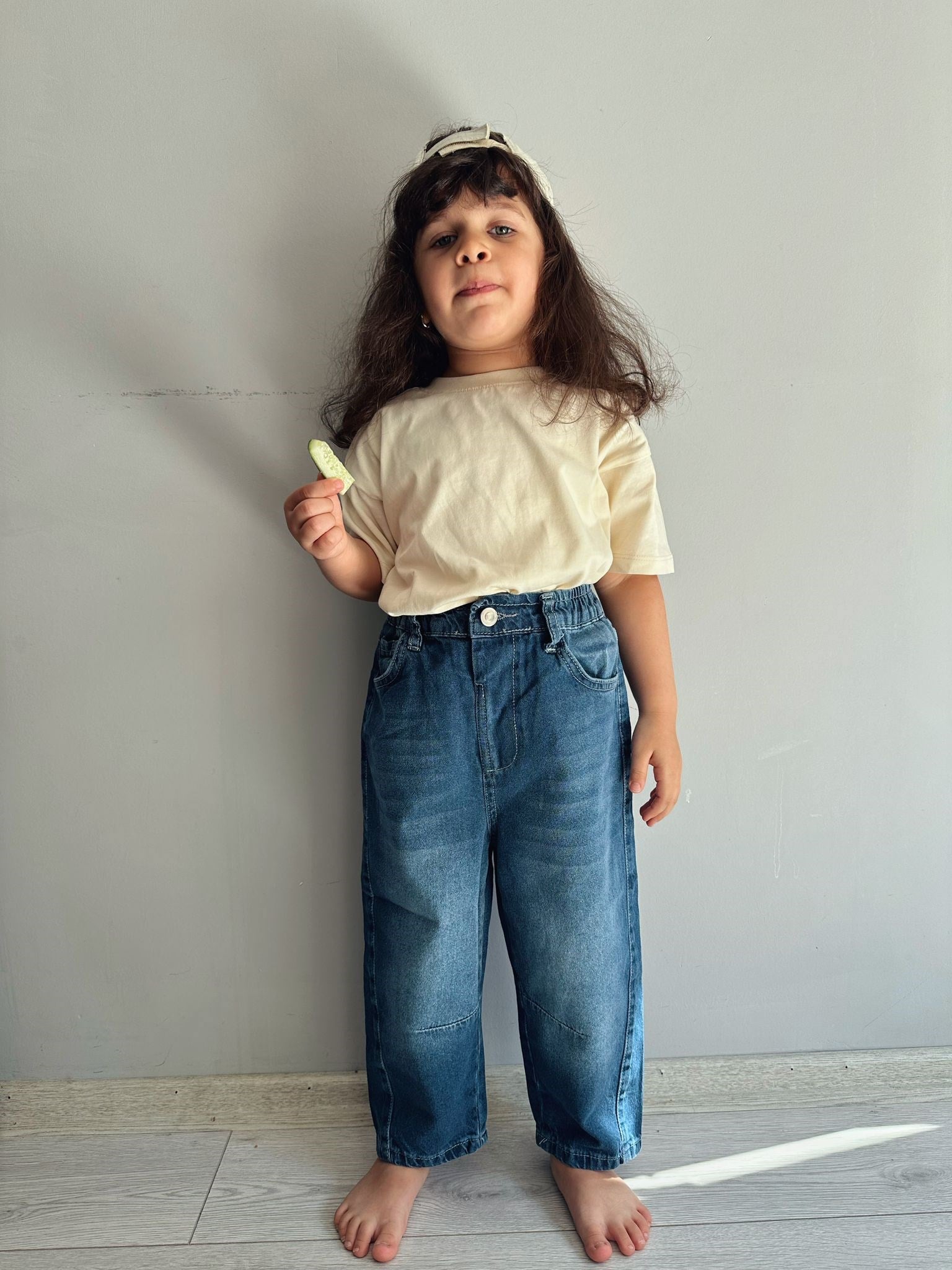 Mavi Unısex İnce Denim Pantolon
