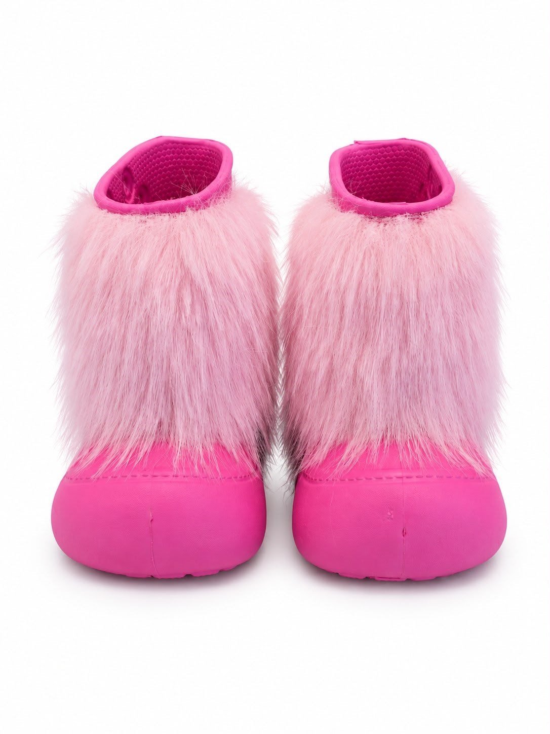 Pembe Yağmur Botu Çanta Set (bot peluşu çıkarılabilir)