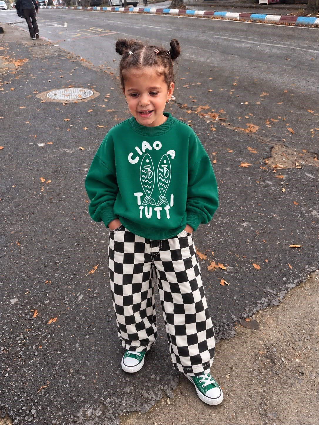 Yeşil Cıao Unisex Sweat