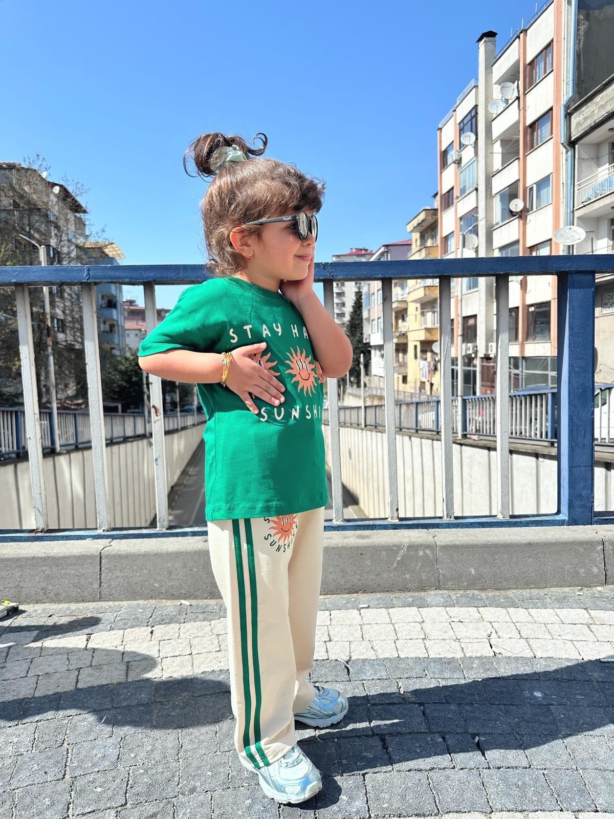 Yeşil Sunshine Unısex Takım
