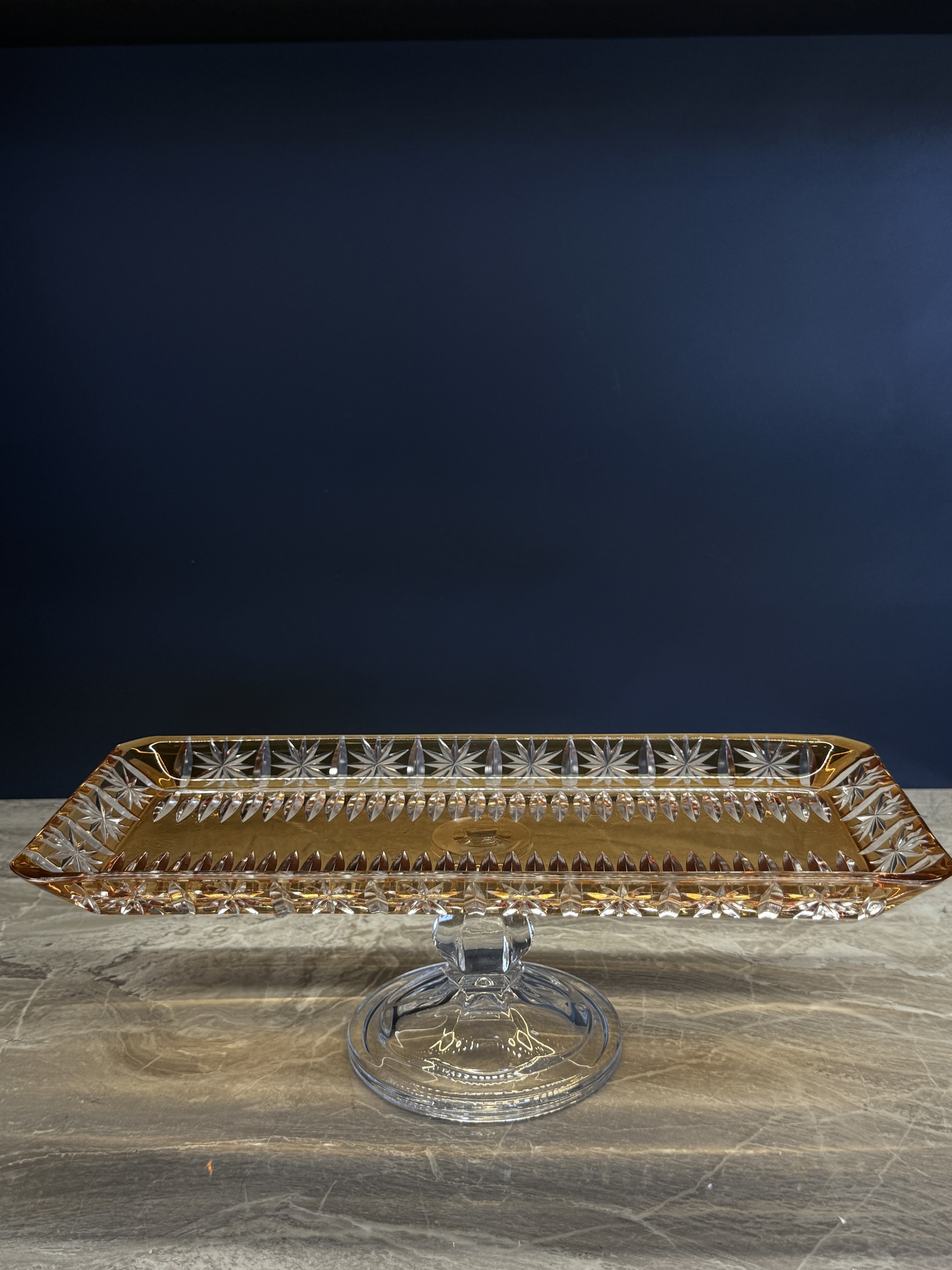 Dikdörtgen Tabak Orion Amber