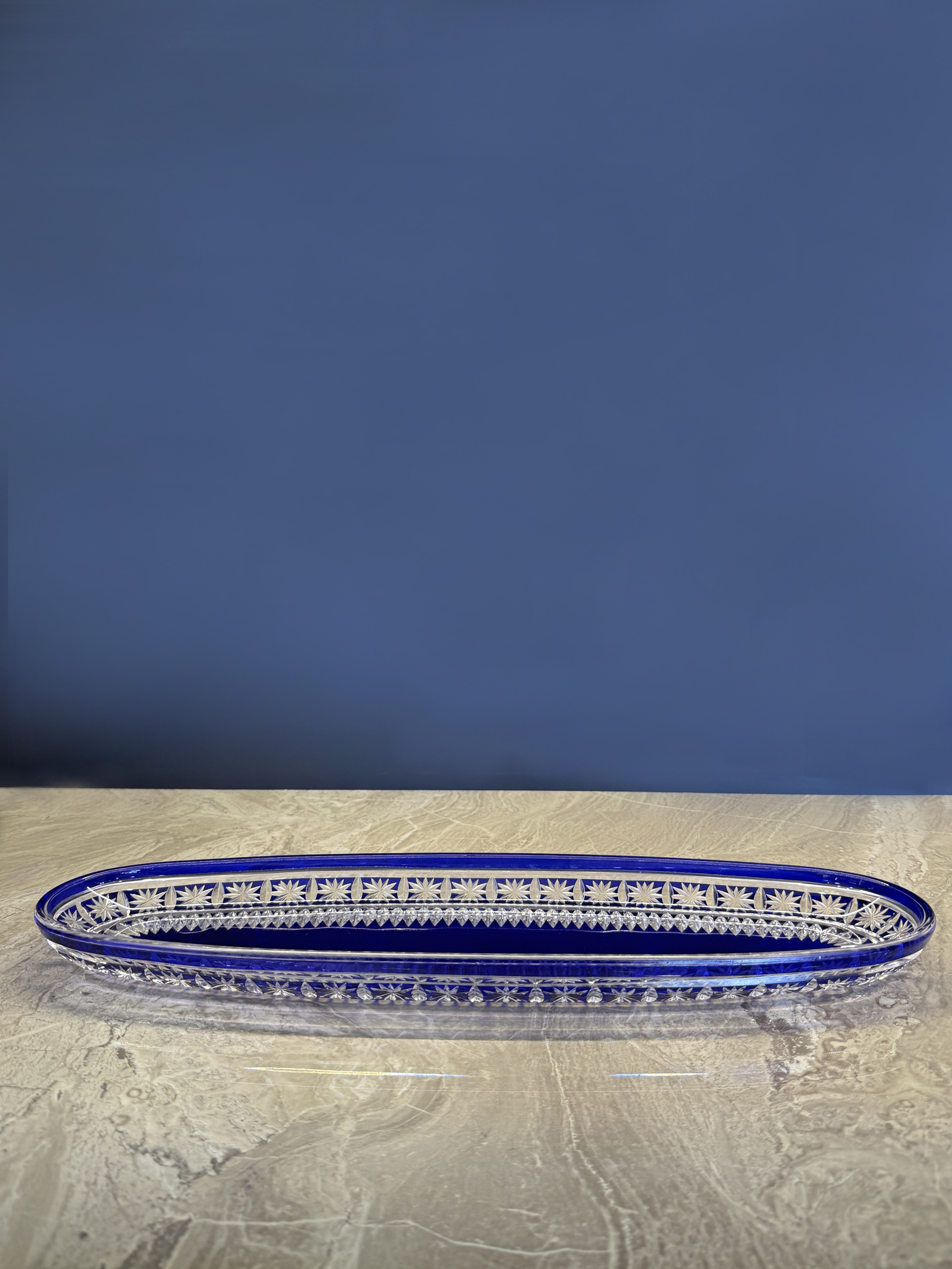 Kayık Tabak 40 Cm Orion Mavi